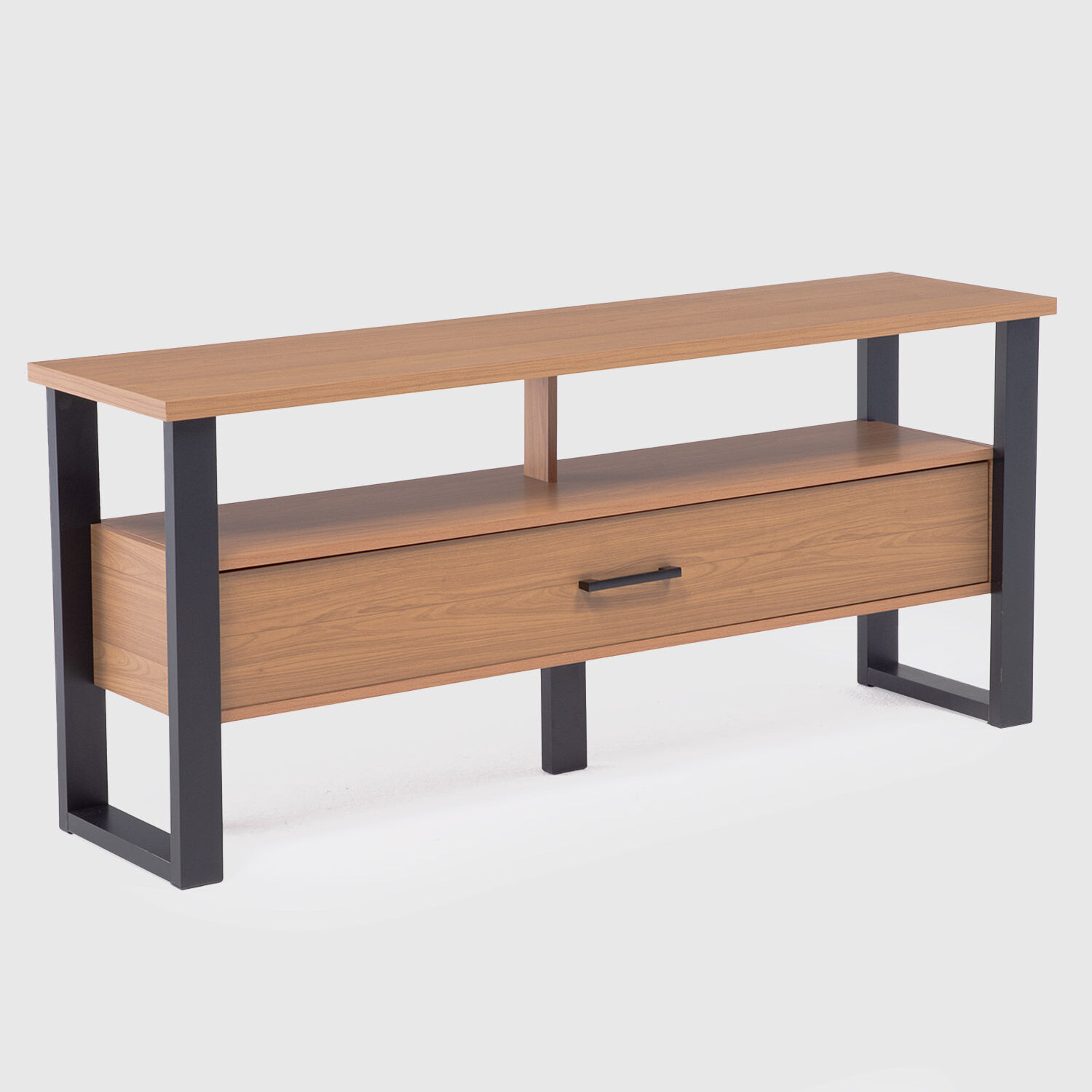 Rack Roca Guayac&aacute;n 1 Cajon 60" Roble-negro image number 1.0